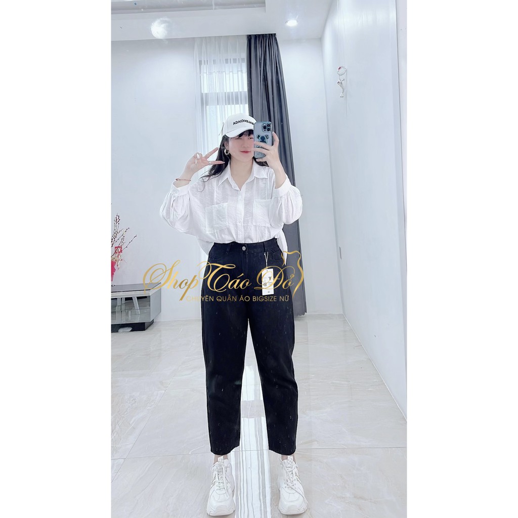 (TÁO ĐỎ BIGSIZE 55-90KG) QUẦN BAGGY KAKI TRƠN FORM CHUẨN CỰC CHẤT Q1 ( ảnh thật shop chụp 100%) 🥰🥰🥰