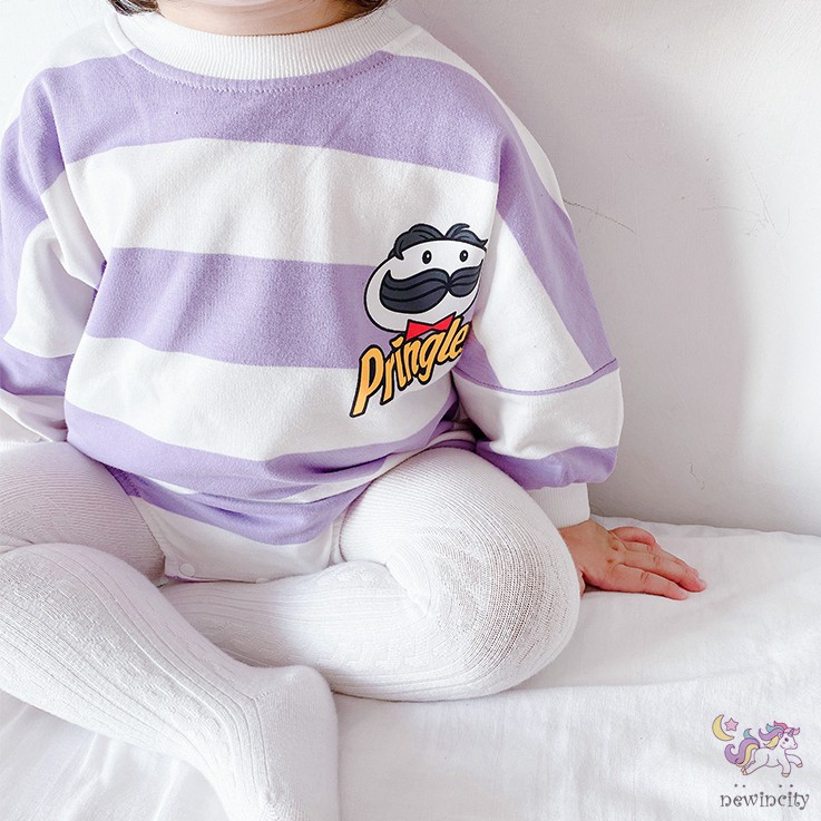 Bộ đồ liền thân kèm nón họa tiết hoạt hình xinh xắn cho trẻ sơn sinh