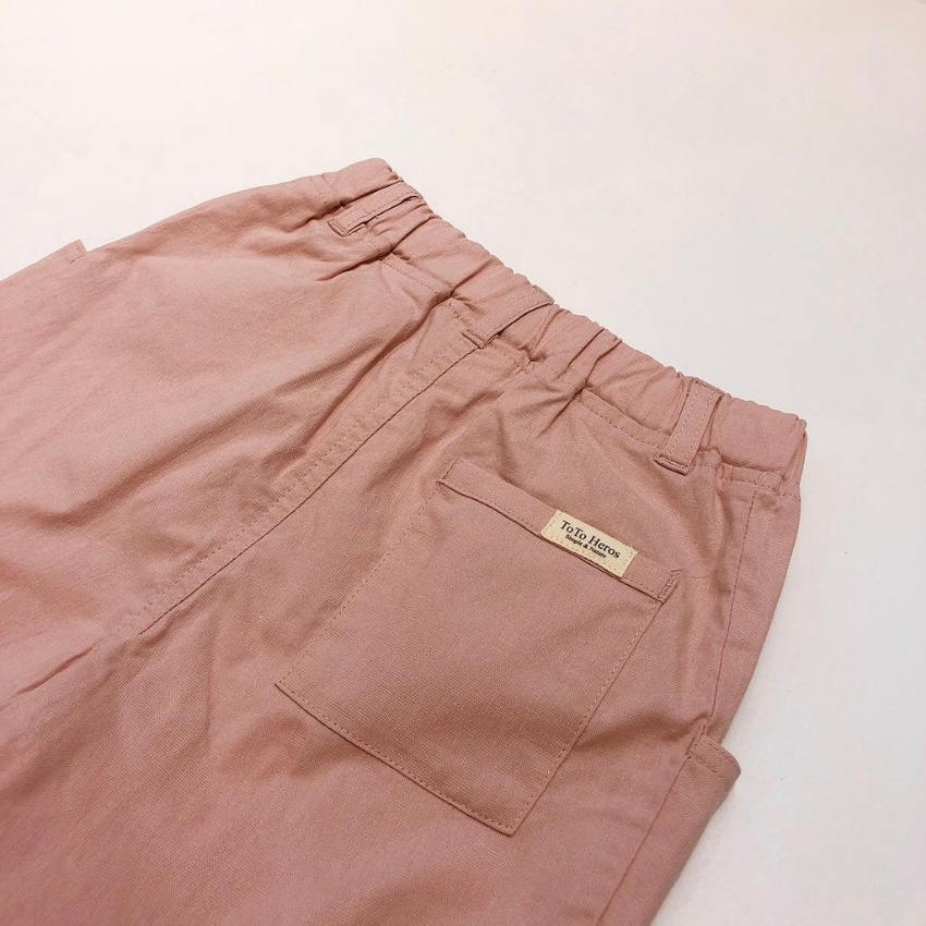 Quần Kaki Dài Lưng Chun Bé Gái TOTO HEROS Hàng VNXK