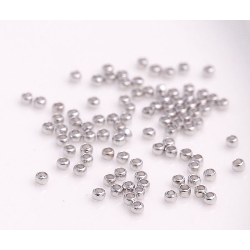 100 Sò kẹp che nút thắt dây làm móc nối vòng