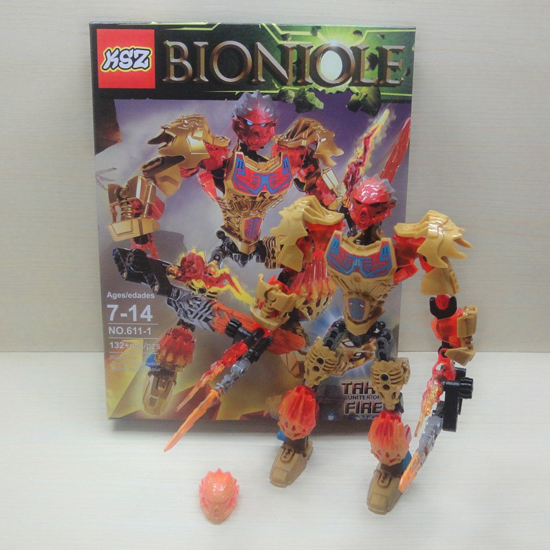 Mô hình lắp ráp Bionicle KSZ Tahu Uniter of Fire 611-1