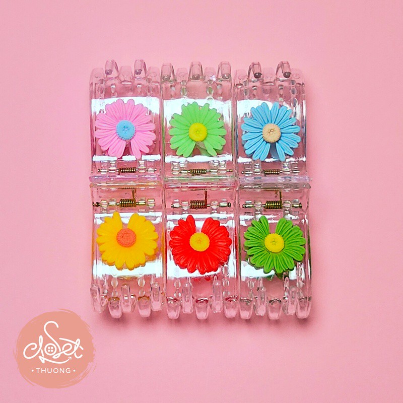 Kẹp tóc càng cua 5 răng ĐÍNH CHARM 5R