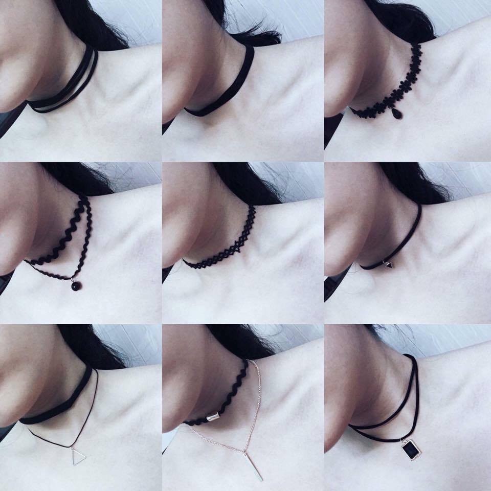 Set 12 Vòng cổ choker