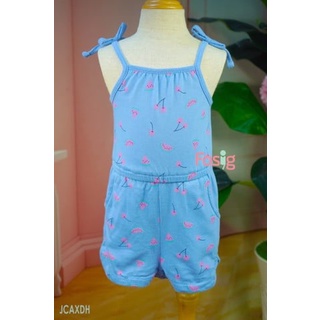 [9-23kg] Romper Jumpsuit Đùi Bé Gái CJ - Xanh Dưa Hấu