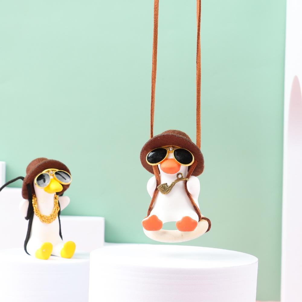 Chú Vịt Đội Mũ Bảo Hiểm Dễ Thương Sáng Tạo