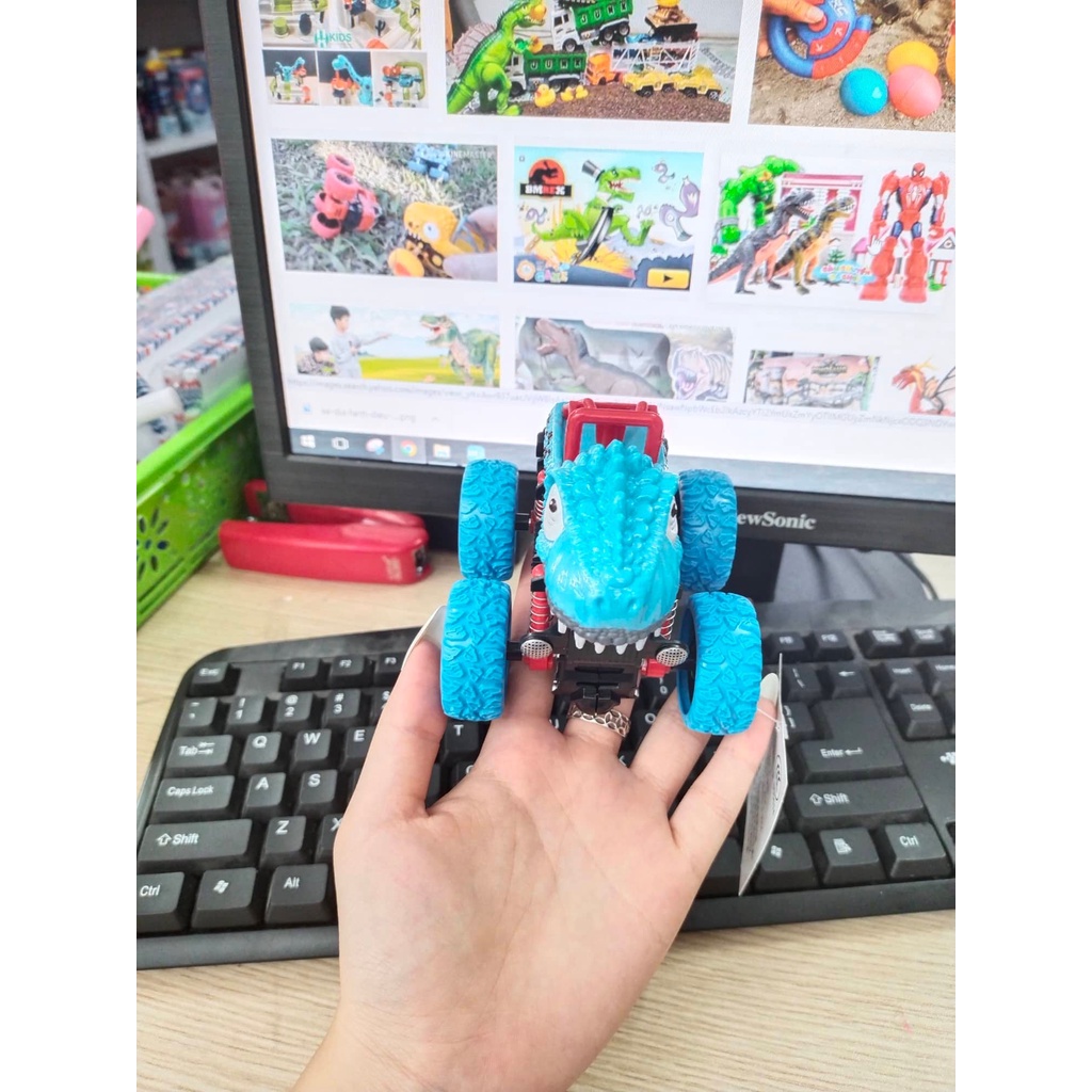 XE ĐỒ CHƠI KHỦNG LONG BÁNH ĐÀ