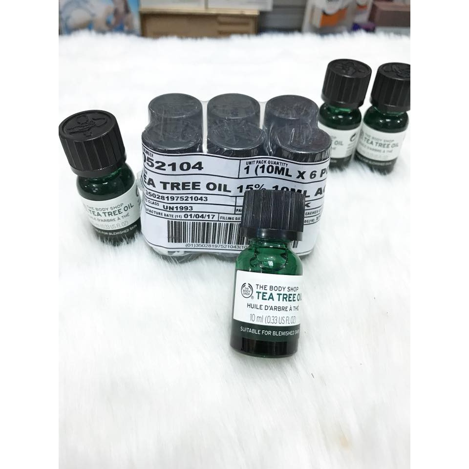 (10ml) Tinh Dầu Tràm Trà The Body Shop Tea Tree Oil