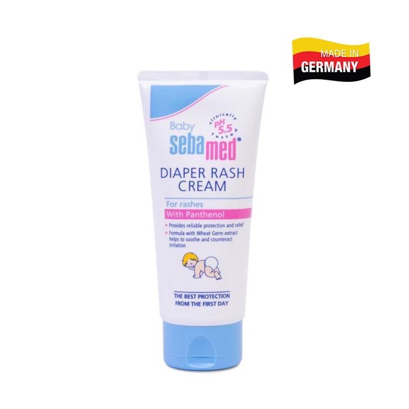 [Nhập khẩu] Kem ngừa hăm tã Sebamed diaper rash cream ph 5.5 tube 50ml