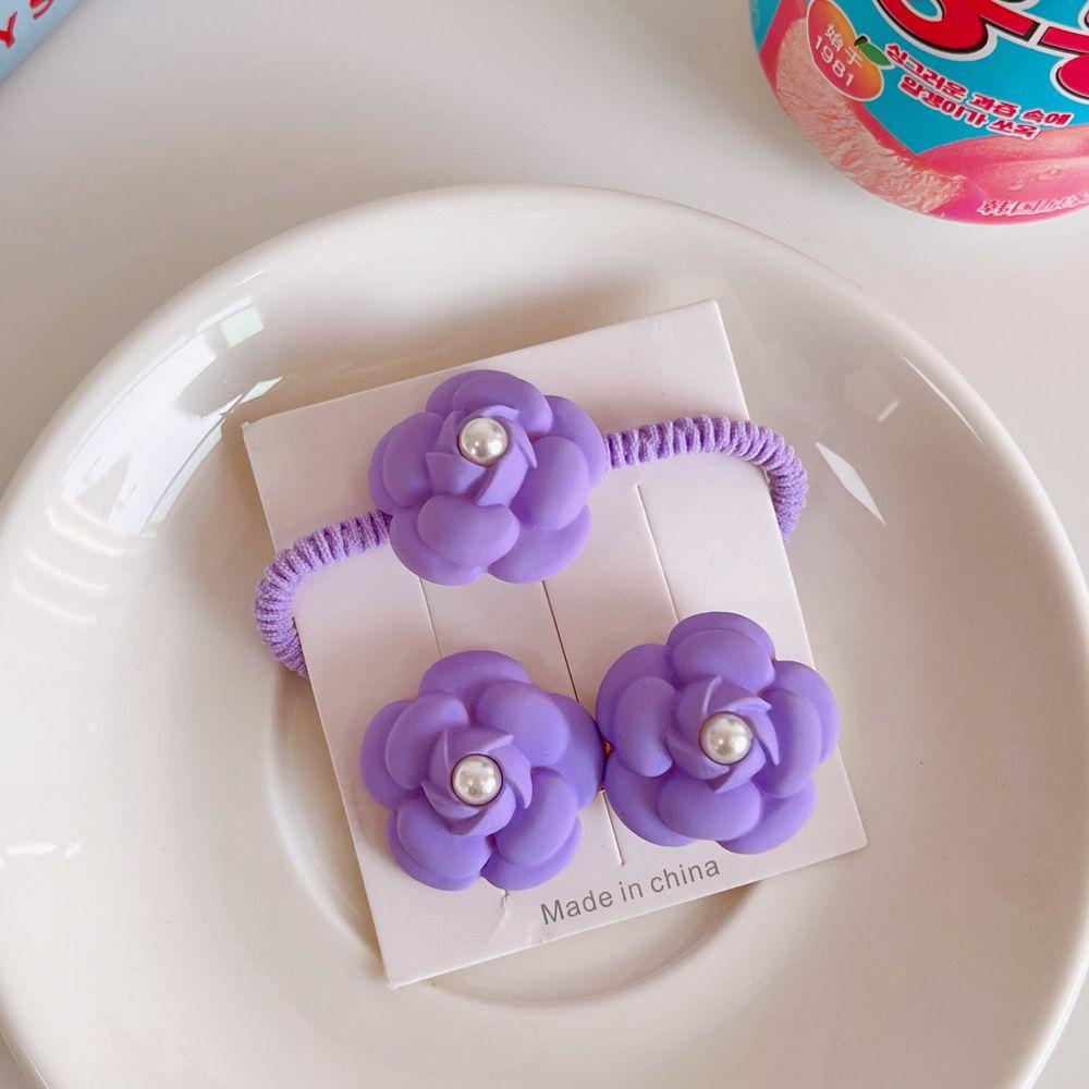 IVORY Dây Cột Tóc Phong Cách Hàn Quốc Dễ Thương Cho Nữ