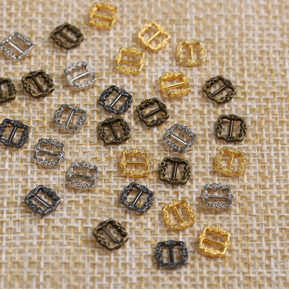 Set 20 / 40 Nút Khóa Ba Mặt Mini 3.5mm / 9mm Chất Lượng Cao Cho Túi Xách / Búp Bê Diy