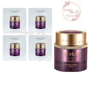 Combo 10 gói chống lão hóa vùng mắt cải thiện nếp nhăn Ohui Age Recovery Eye Cream Baby Collagen