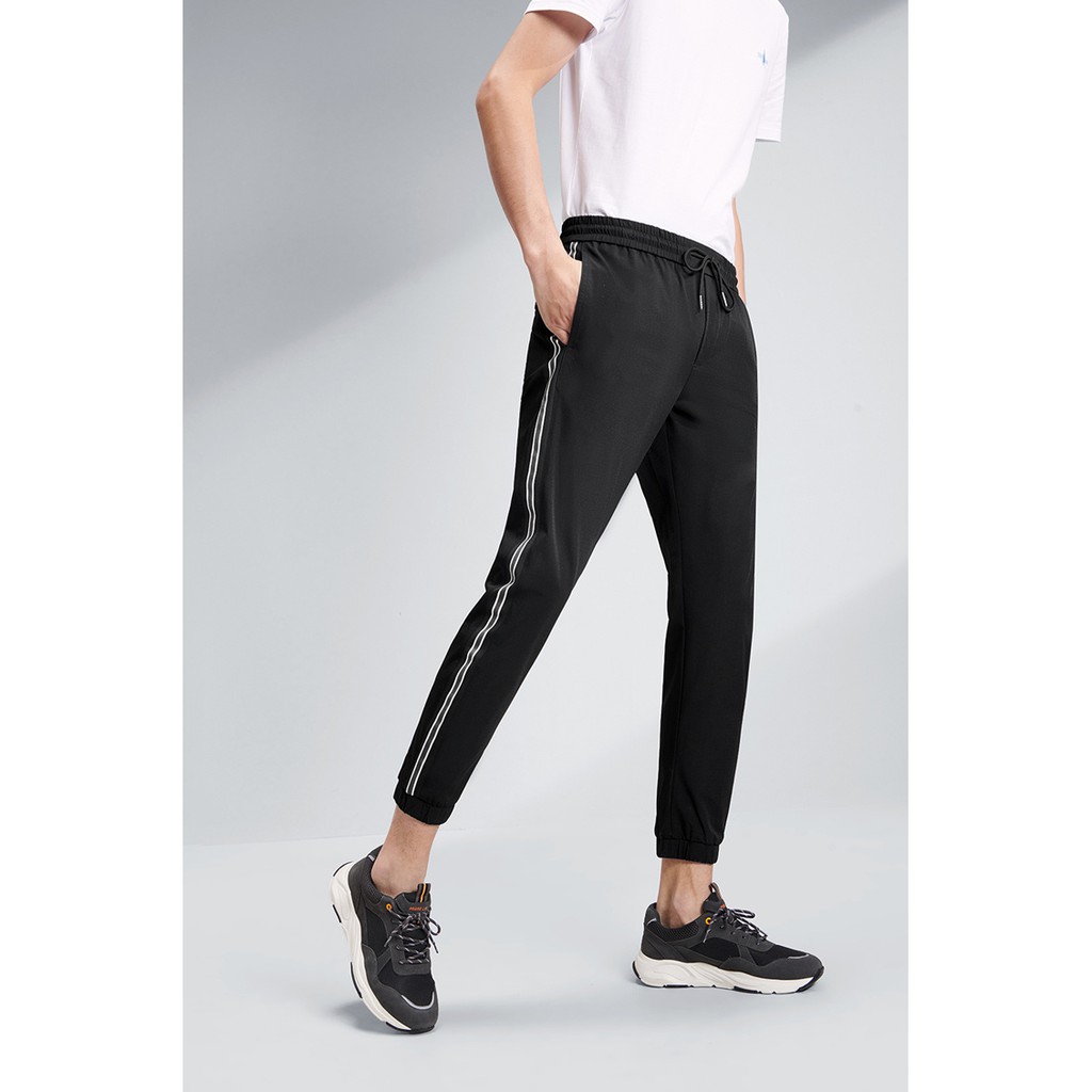 Quần Thế Thao Nam Lưng Thun HLA Color Micro-elastic Casual Sport Pants