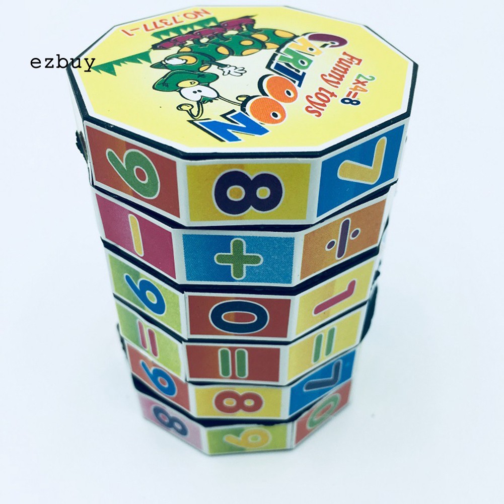 Khối xoay cube học toán nhiều màu sắc thú vị cho bé