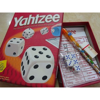 Trò chơi Yahztee- CÓ KÈM ĐỒ LẮC XÍ NGẦU