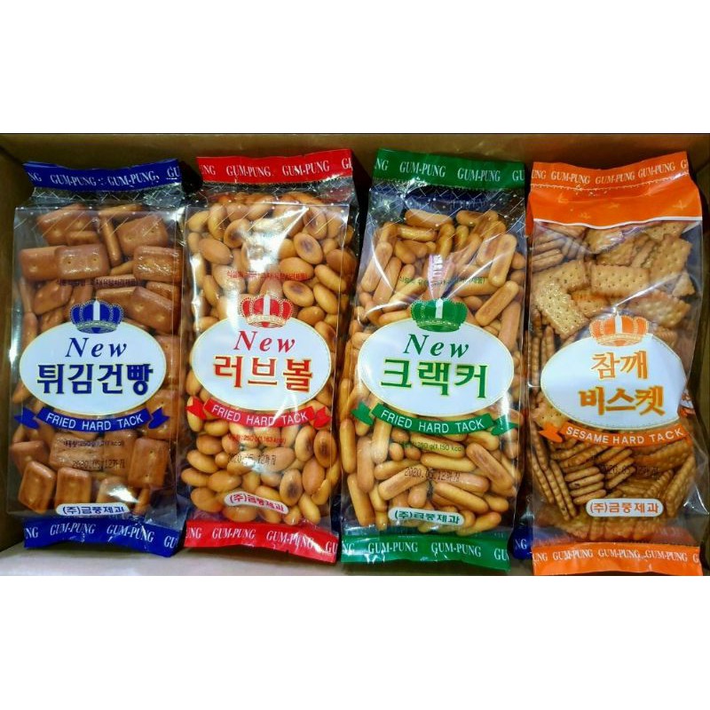 Bánh quy lúa mạch hàn quốc 250g &amp; 270g date 6/22