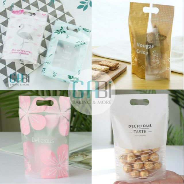 Set 10 túi đựng kẹo, cookie có zip