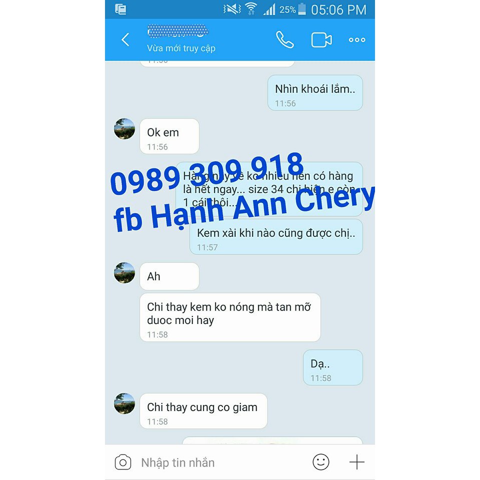 Kem tan mỡ cafe  Ann Chery  120gr