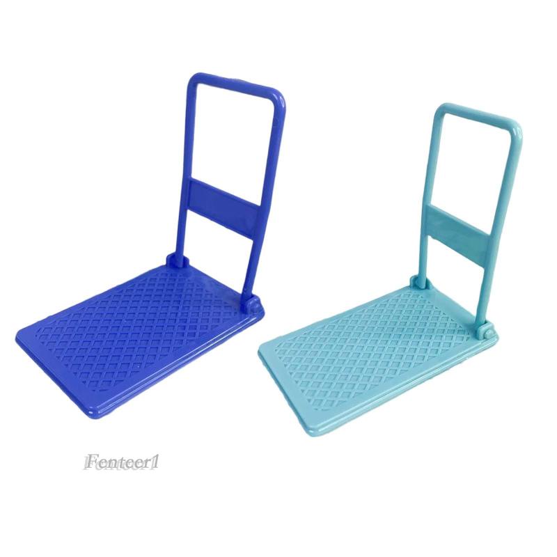 Mô Hình Xe Đẩy Siêu Thị Thủ Công Trang Trí Nhà Búp Bê Fenteer1