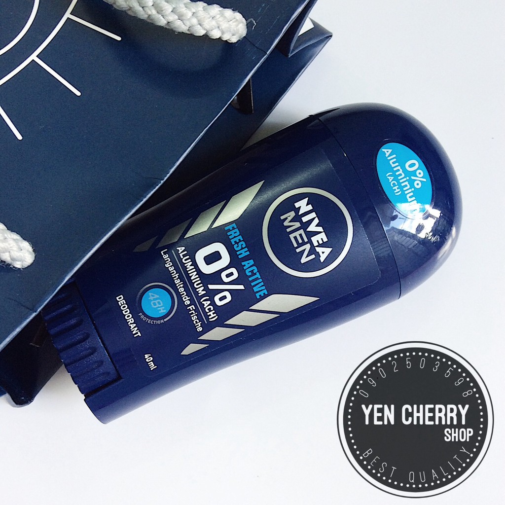 Sáp Khử Mùi Nam Nivea Men Fresh Active 40ml