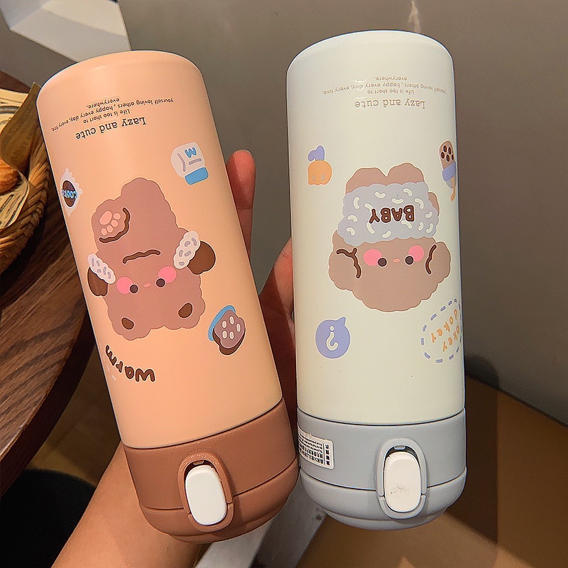 Bình Giữ Nhiệt 350ML Có ống Hút