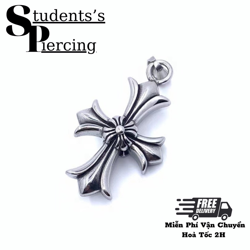 [NOW SHIP] BỘ DÂY CHUYỀN THẬP GIÁ CHROMEHEARTS CAO CẤP - KHÔNG HAN GỈ