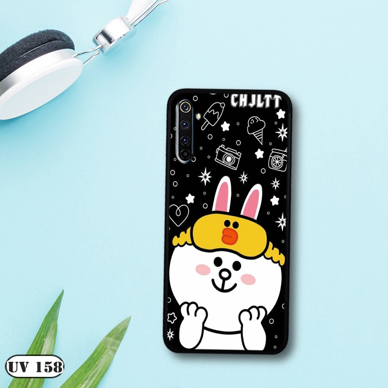 Ốp lưng nhám Realme 6/6 Pro - in hình