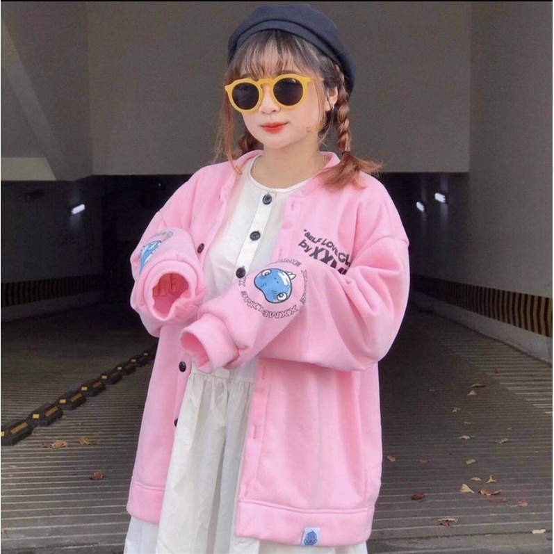 Cardigan Hồng Localbrand (áo siêu xinh,vải xịn xò) | BigBuy360 - bigbuy360.vn