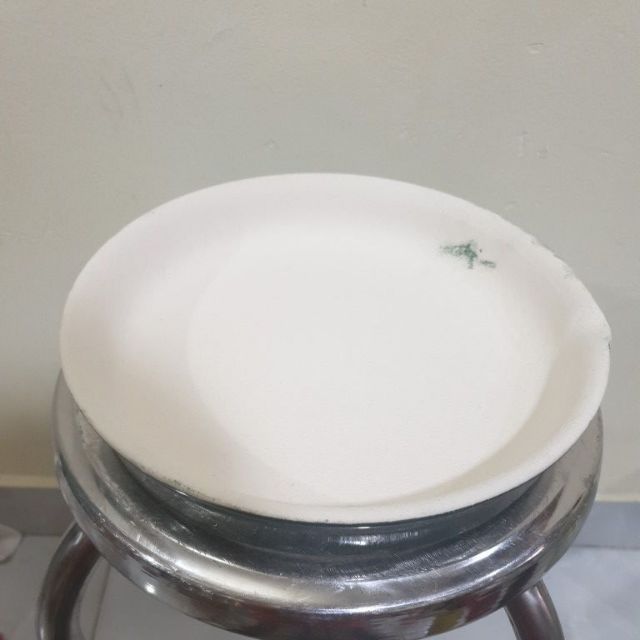 Đĩa mài sừng sứ Bát Tràng Việt Nam loại đại ( đường kính 25 cm ) màu trắng và màu xanh