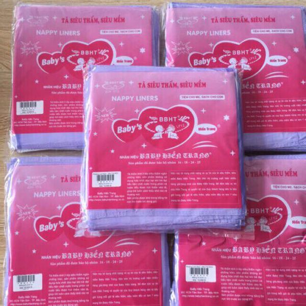 Miếng Lót Phân Su Hiền Trang Cho bé Sơ Sinh , Chống thấm tốt , an toàn , không độc hại , khô ráo