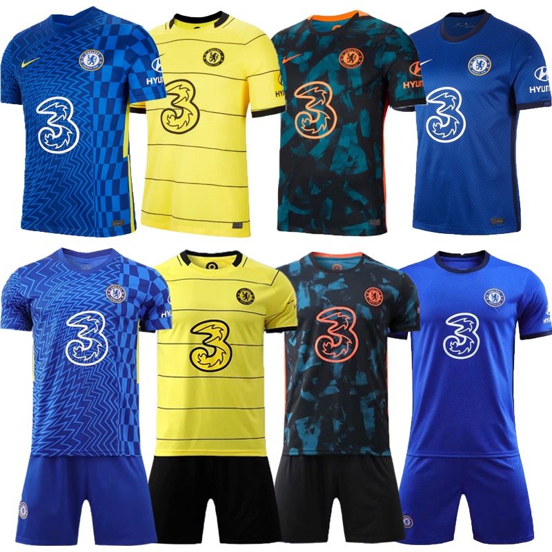 Bộ quần áo đá banh đội tuyển Chelsea 2021 2022 chất lượng