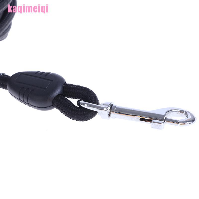 Dây dắt thú cưng đi dạo bằng nilon màu đen dài 5m / 10m / 15m an toàn tiện dụng