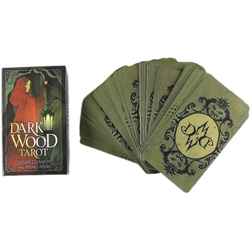 Dark Wood Tarot Card Games Bộ Bài Tarot Bằng Gỗ Chất Lượng