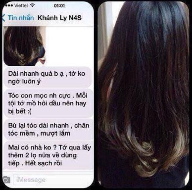 Chai xịt mọc tóc của thái
