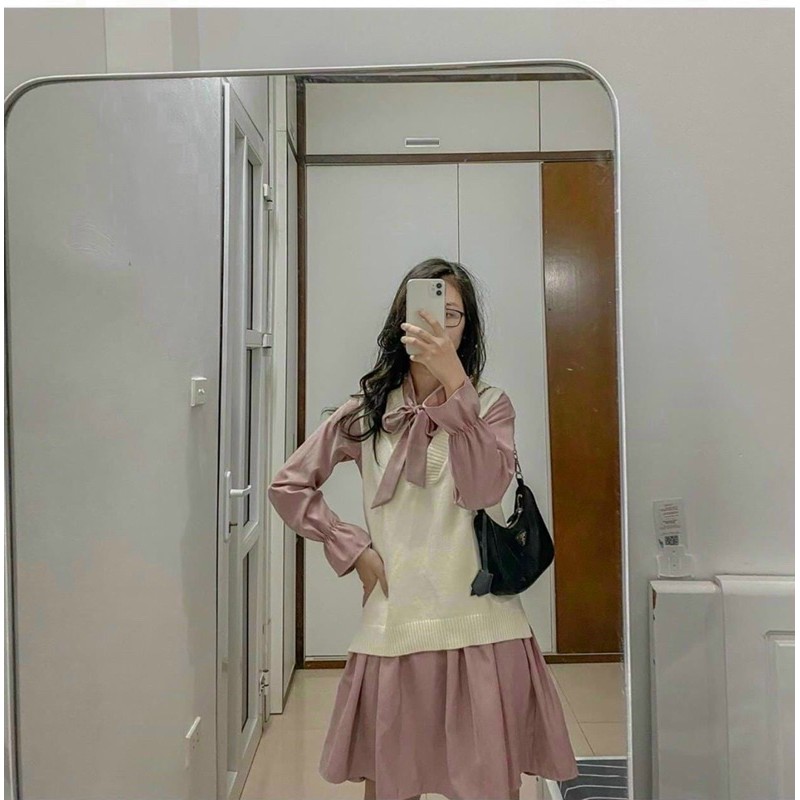 SET BBDOLL NHUNG TĂM VÀ YẾM GILE KÈM ẢNH THẬT