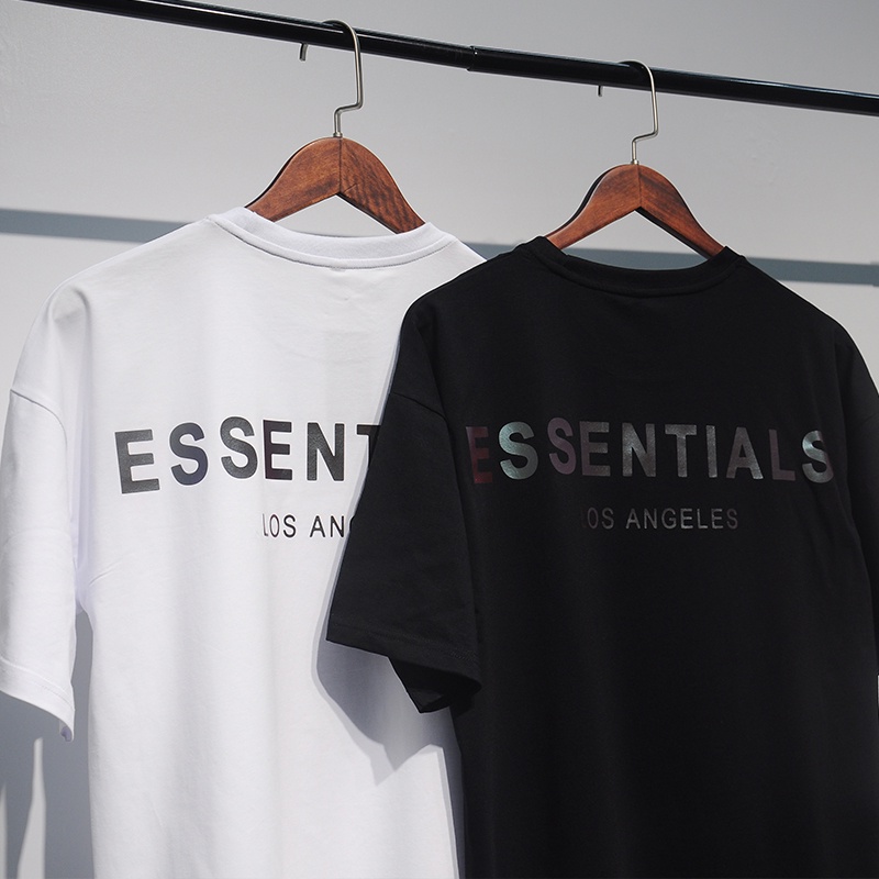 Áo thun nam nữ áo essentials losangeles thun chất thoáng mát hút mồ hôi cho mùa hè , áo thun from rộng