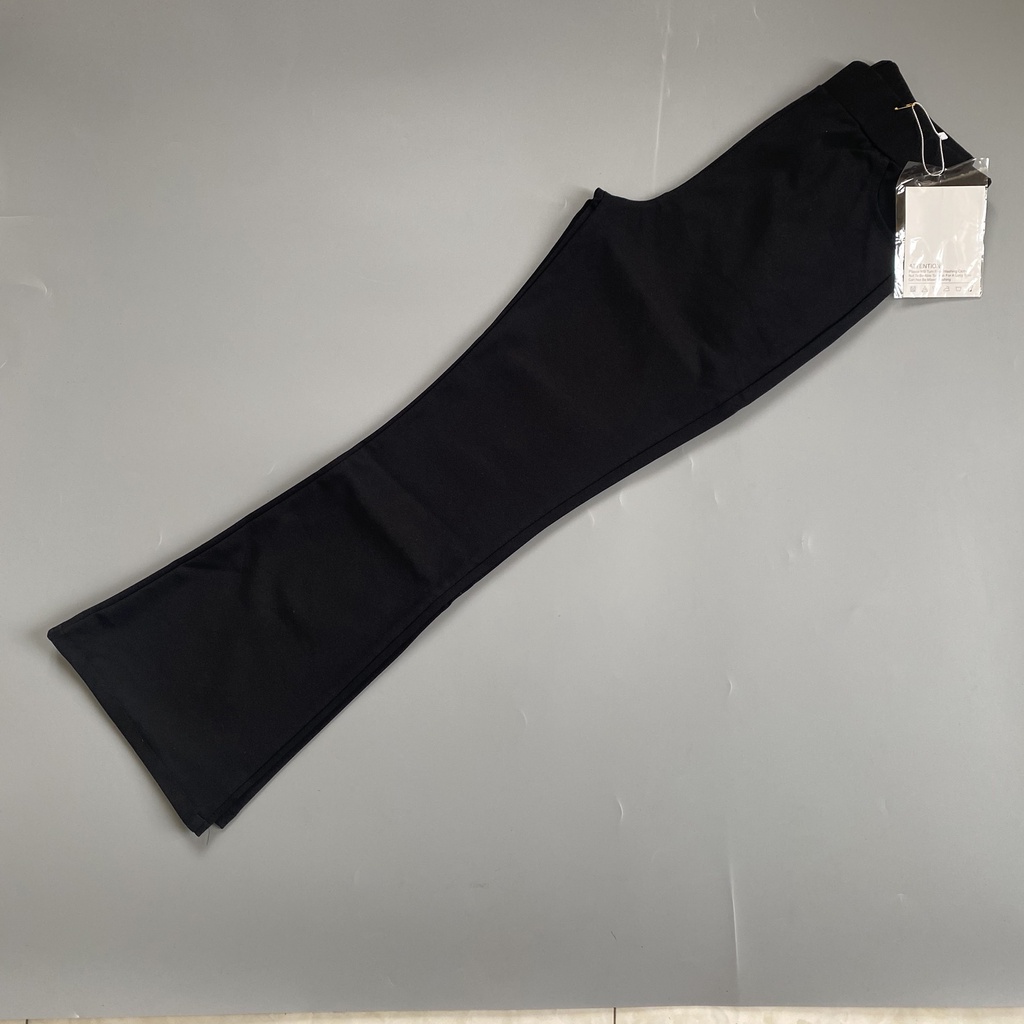 Sỉ lẻ Quần ống loe cạp, lưng cao, dáng legging chất Umi Hàn cao cấp hot hit siêu xinh freeship