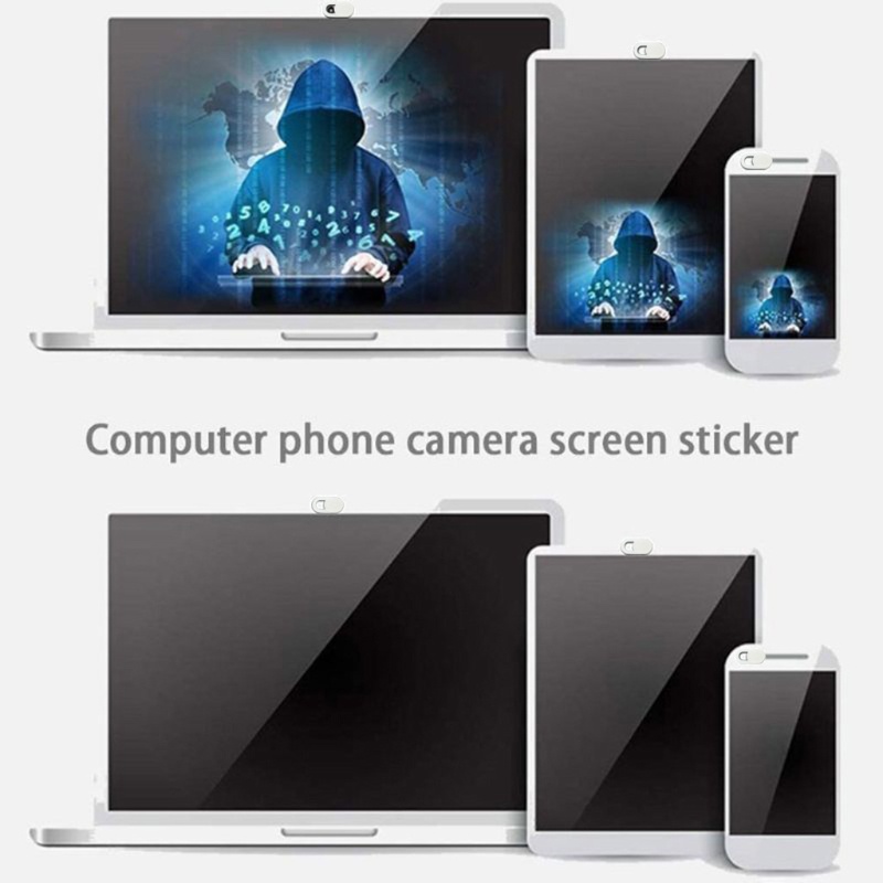 Set 3 Vỏ Bọc Webcam Máy Tính Mini Siêu Mỏng Bảo Vệ Riêng Tư