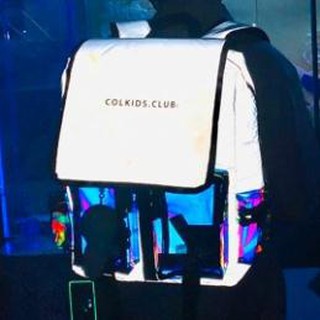 Balo COLKIDS hologram box full phản quang