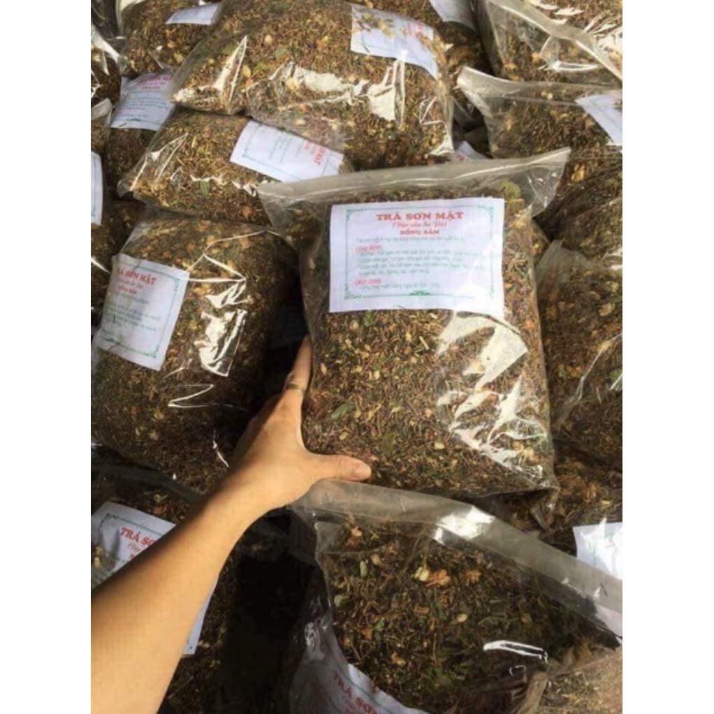 Trà sơn mật hồng sâm nhiều hoa và ngọt (1kg)