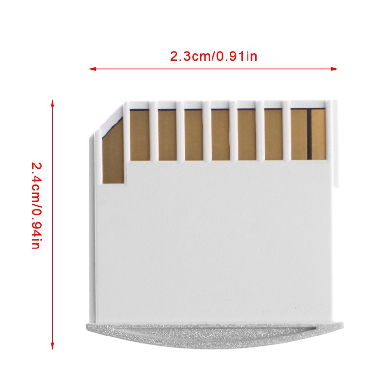 1 Bộ Chuyển Đổi Thẻ Nhớ Microsd Tf Sang Sd Cho Macbook Air