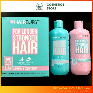 [Flash Sale] Dầu Gội HAIRBURST Và Dầu Xả Stronger Longer Hair 350ml/Chai