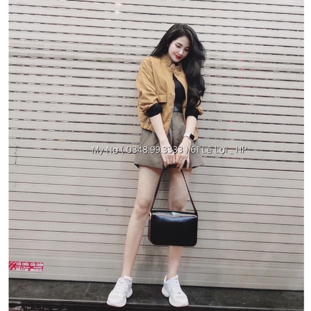 Áo kaki khoác bo chun xnh lắm luôn