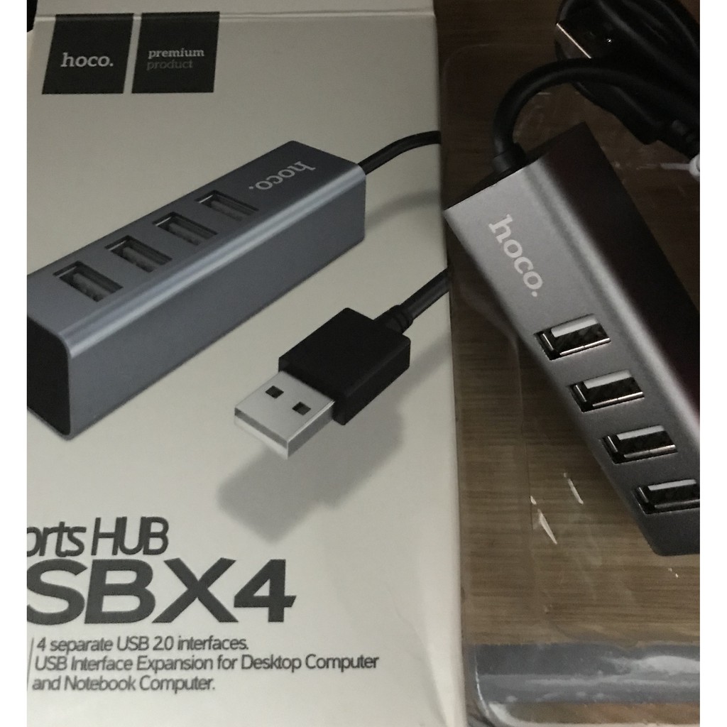 HOCO bộ chia hub USB 4 Cổng HB1