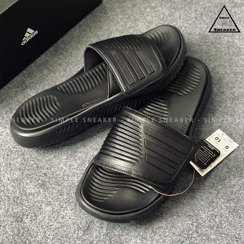 Dép Alphabounce 2.0 Chính Hãng 💙SIMPLE SNEAKER💙 Adidas Alphabounce Slide Dép Quai Ngang Nam Nữ Màu Đen Trắng