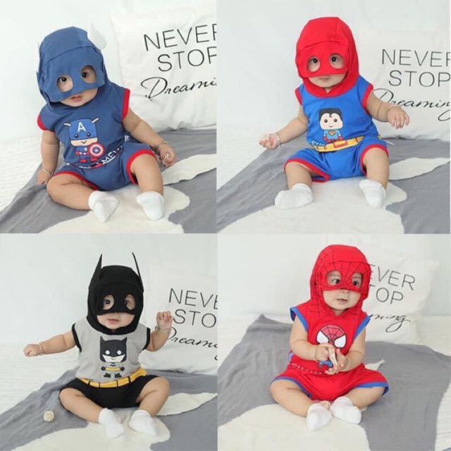 Bộ ba lỗ siêu nhân cho bé yêu