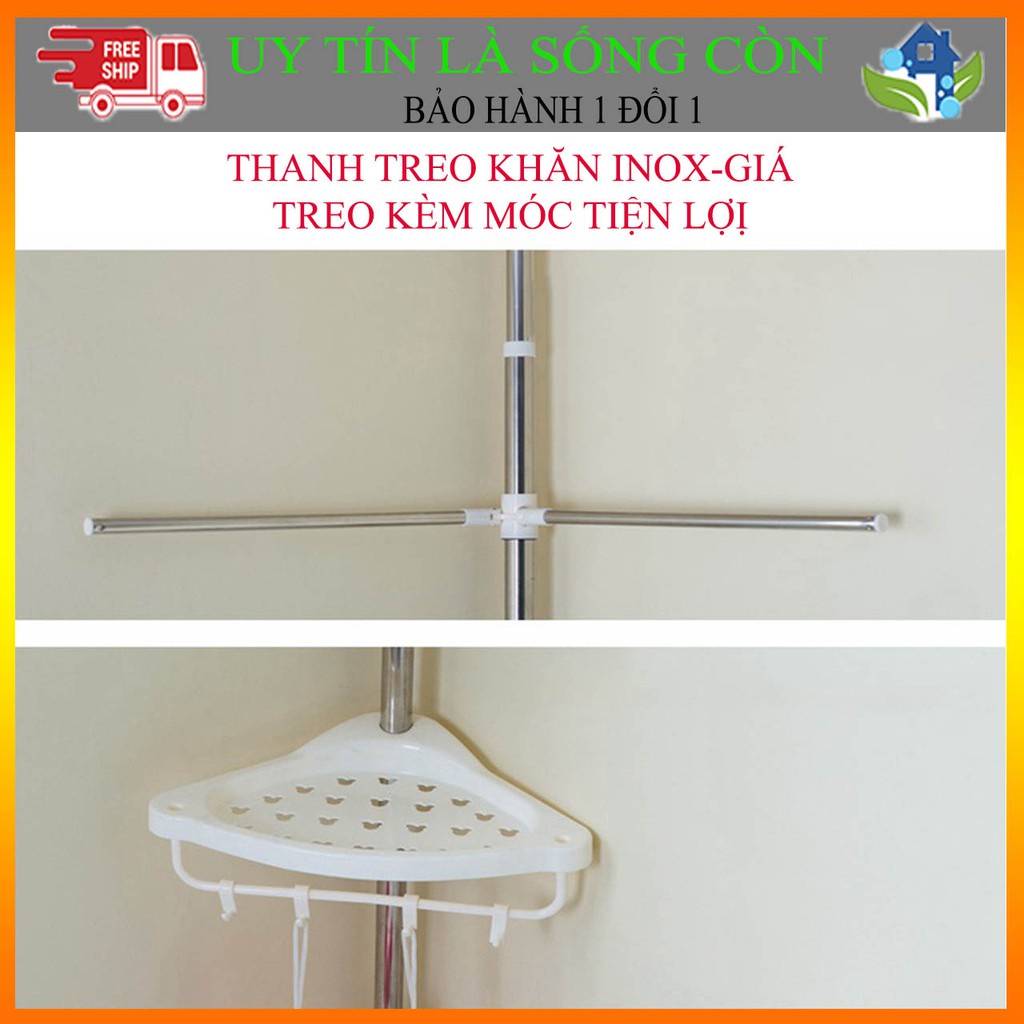 Kệ Góc Nhà Tắm 5 Tầng Mẫu Hót Vừa Mới Về Giá Hạt Rẻ