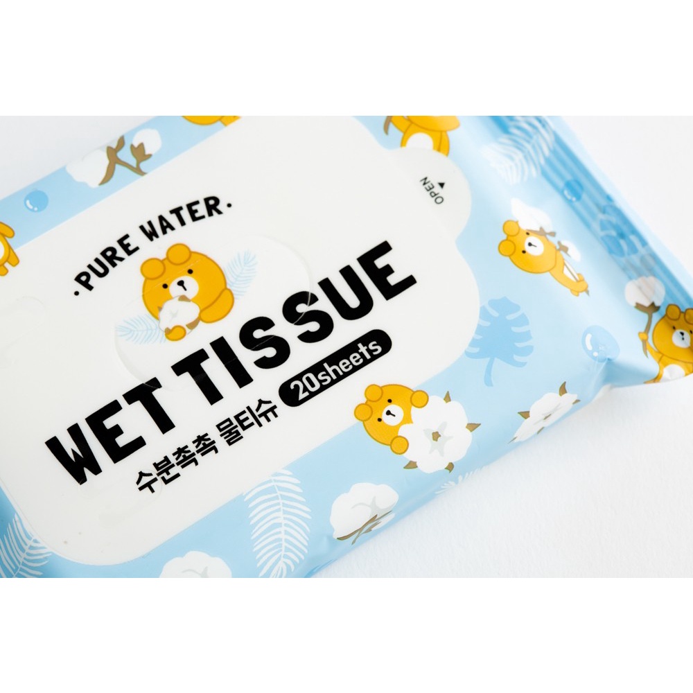 Khăn ướt ARTBOX màu xanh dương họa tiết Oliver