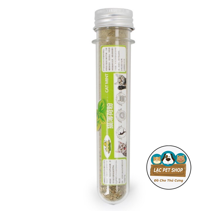 Cỏ Bạc Hà Mèo Catnip - Giúp Thú Cưng Thư Giãn 10G/Ống