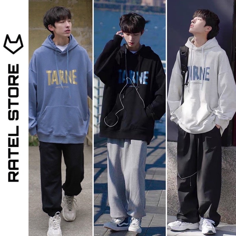 Áo Hoodie Local Brand Nỉ Bông Nam Nữ TARNE Unisex Form Rộng