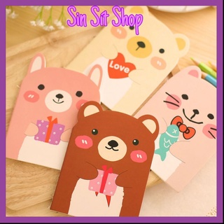 Sổ tay tai gấu a6